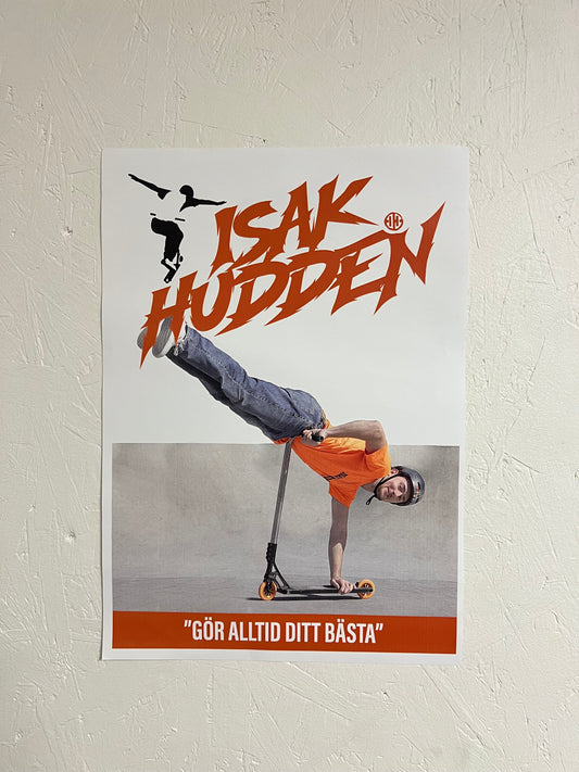 Isak Huddén Affisch