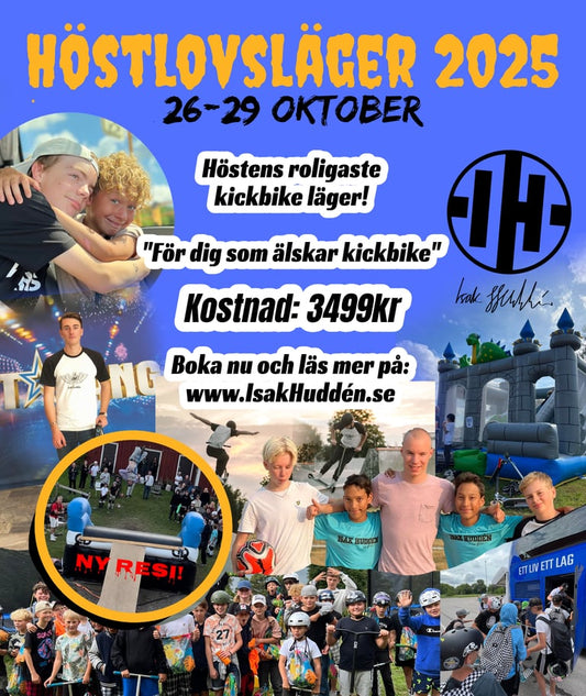 Höstlovsläger 2025 med Isak Huddén