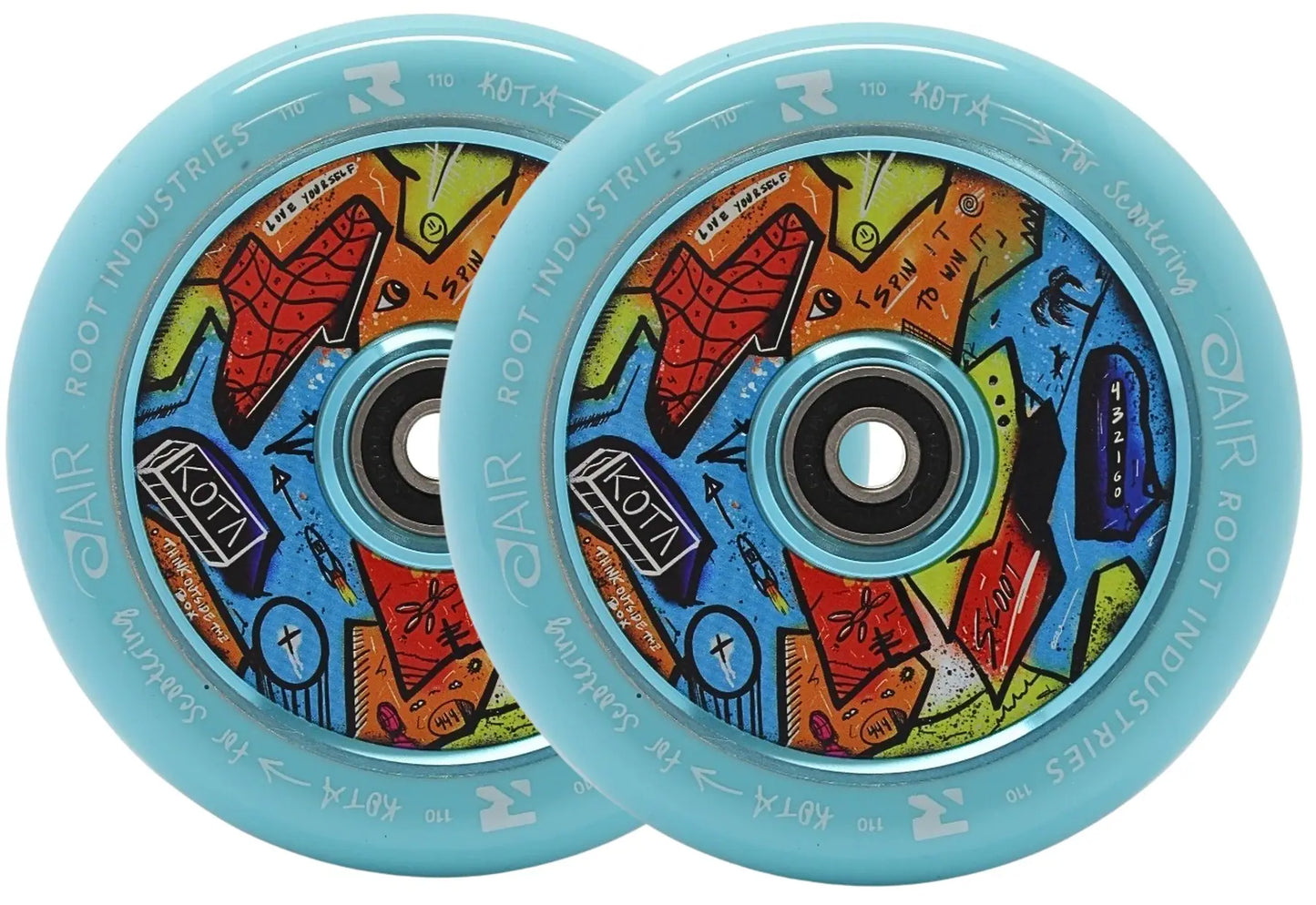 Root Air KOTA Trick Sparkcykel Hjul 2-Pack