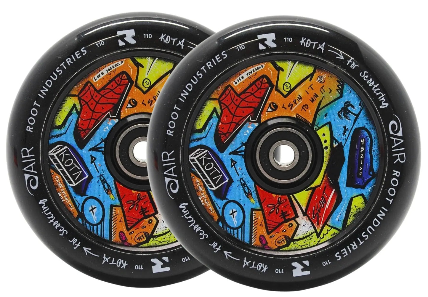 Root Air KOTA Trick Sparkcykel Hjul 2-Pack