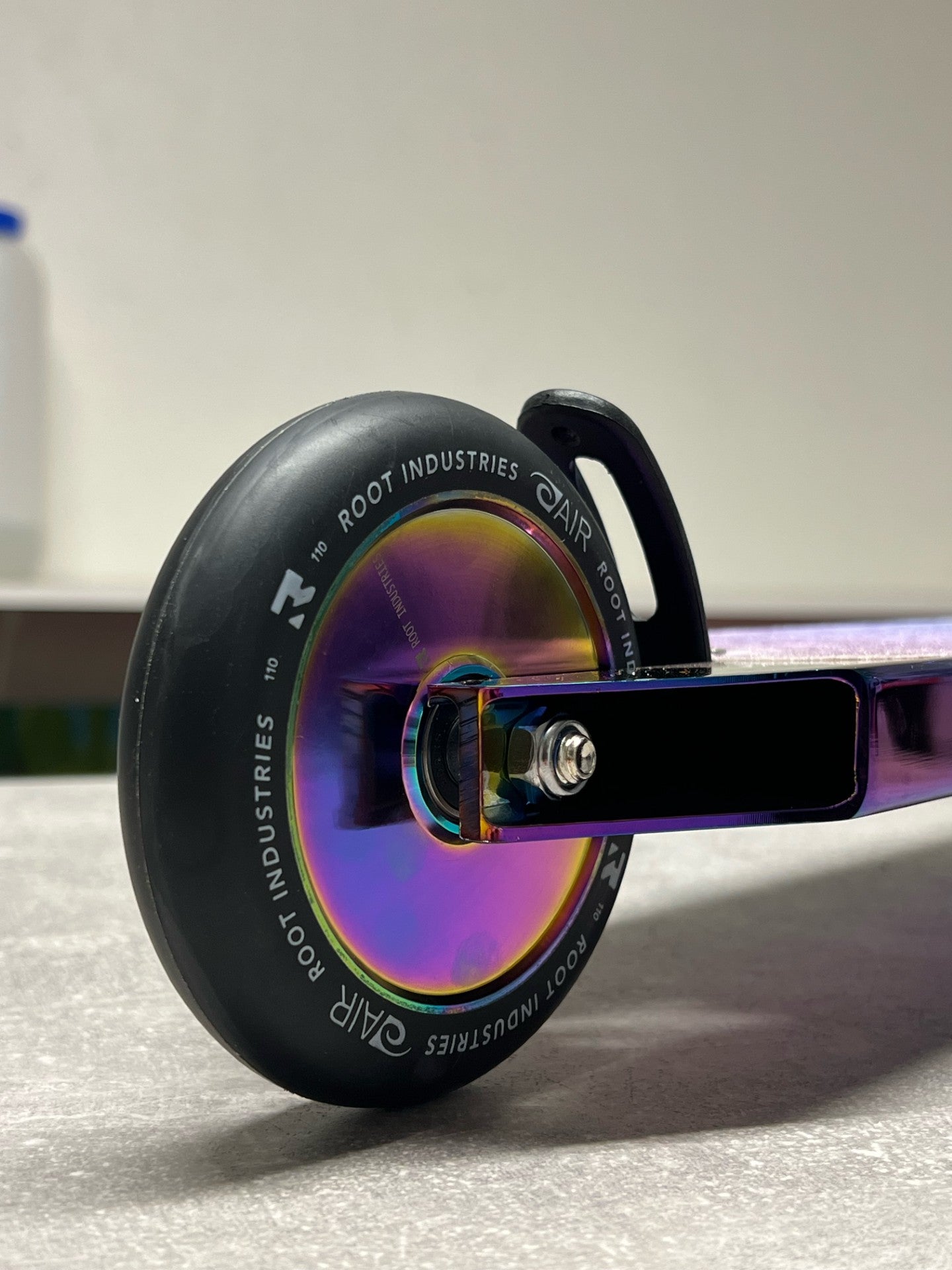 "Rainbow dream" custom kickbike by Isak Huddén