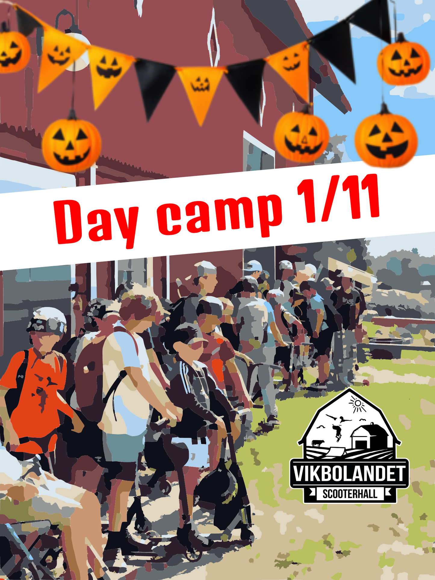 Day camp den 1 November 11-15:00 med Isak Huddén