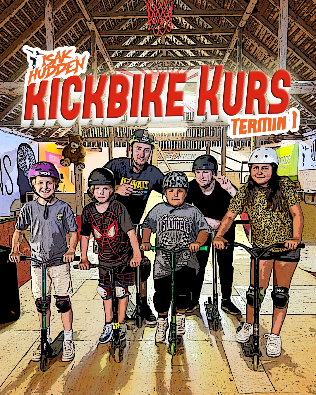 KICKBIKE KURS MED ISAK HUDDÉN (TERMIN 1)