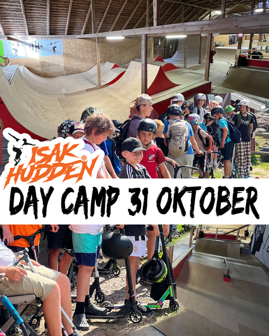 Day camp den 31 oktober 11-15:00 med Isak Huddén