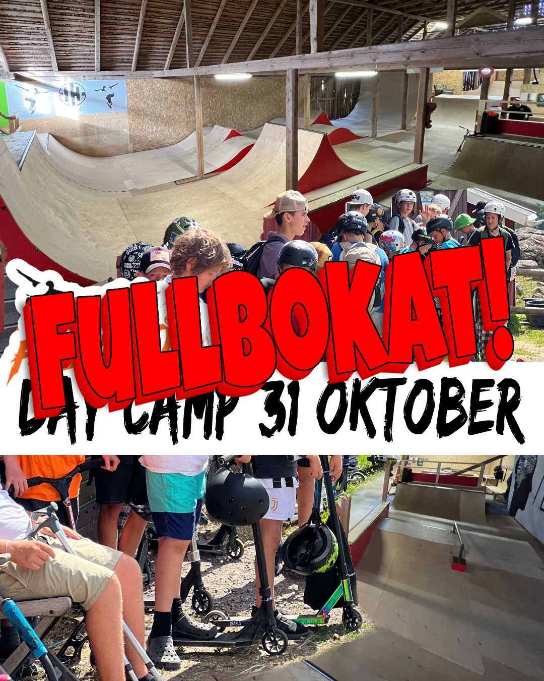 Day camp den 31 oktober 11-15:00 med Isak Huddén