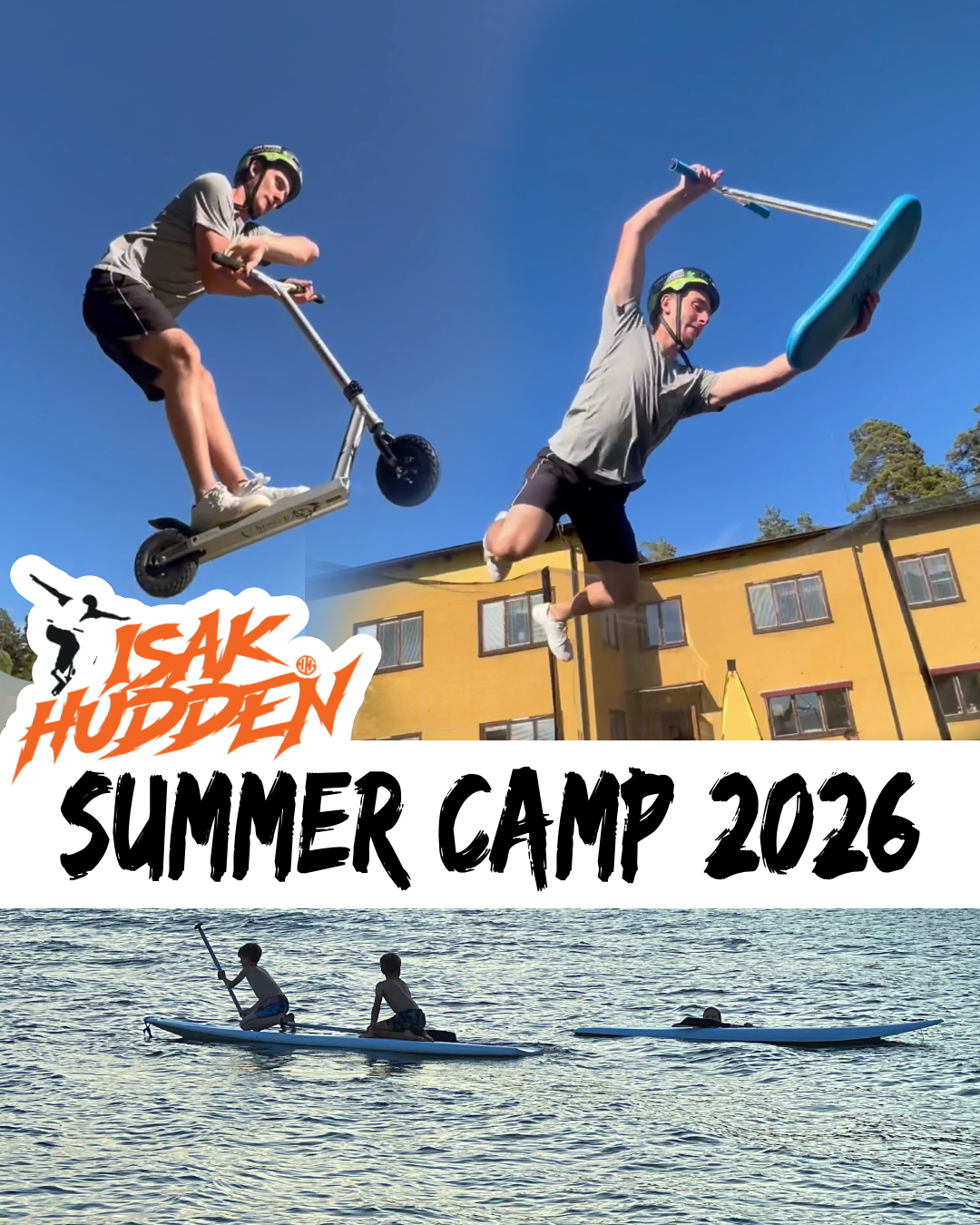 ISAK HUDDÉN SUMMER CAMP 2026 (v.26 & v.32)