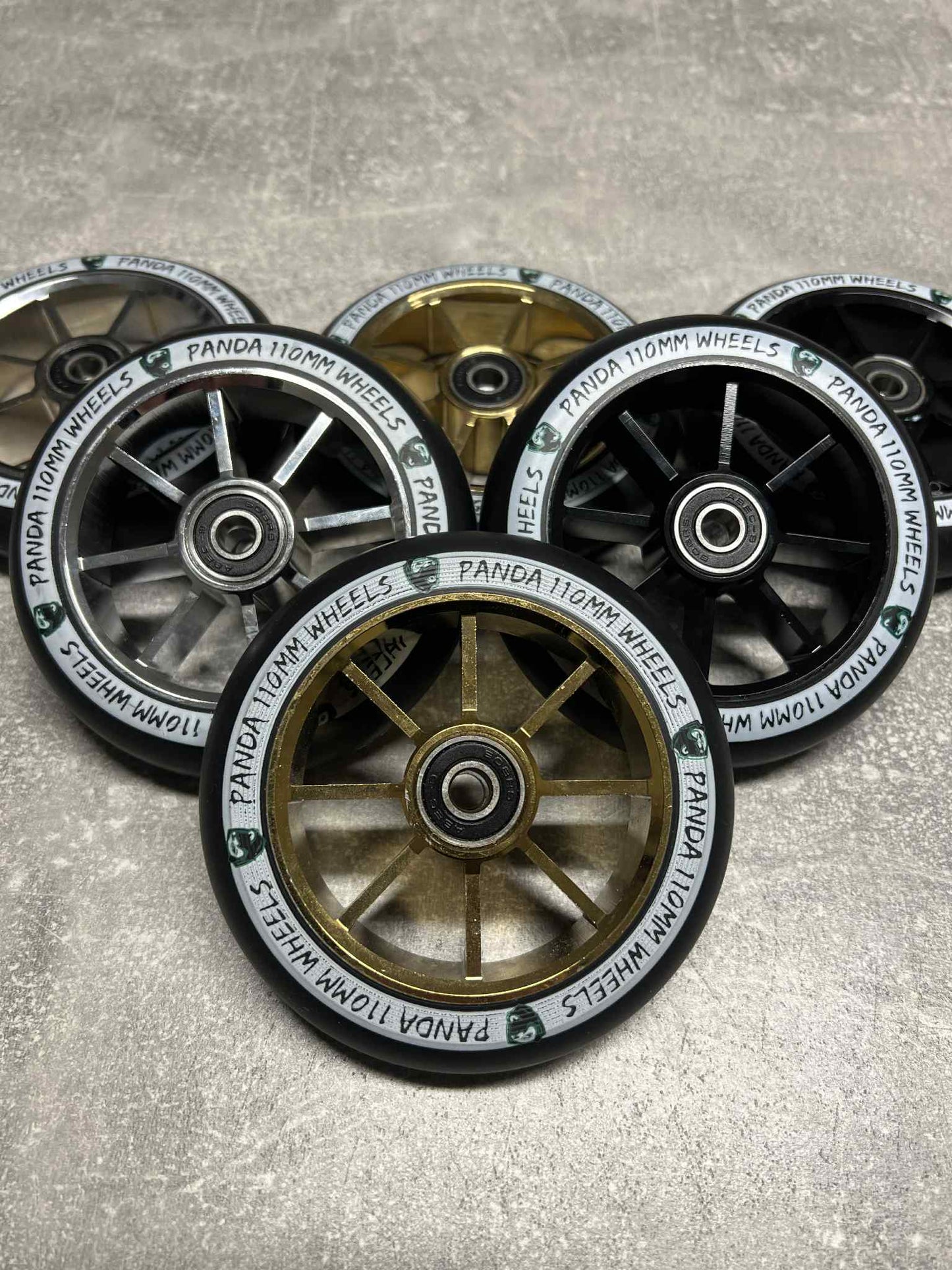 Panda spoked v2 110mm hjul