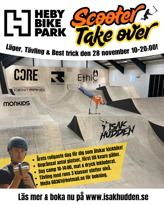 Heby scooter take over 28 November 10-20:00!