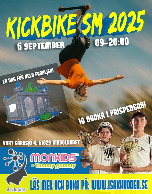 KICKBIKE SM 2025 (6 SEPTEMBER 09-20:00)